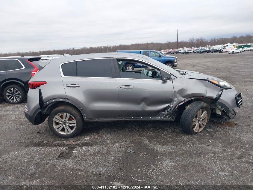 2017 Kia Sportage Lx VIN: KNDPMCACXH7101305 Lot: 41132102