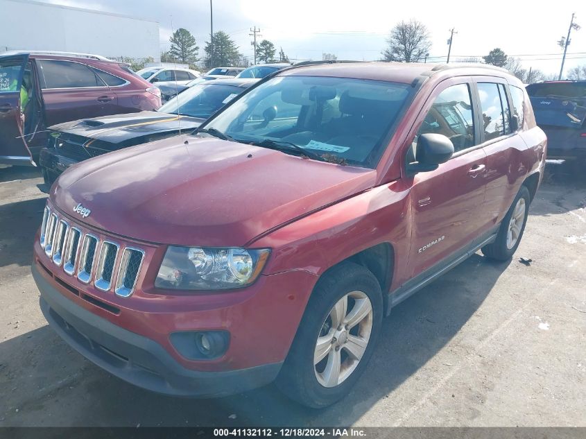 VIN 1C4NJCBA6HD147857 2017 JEEP COMPASS no.2