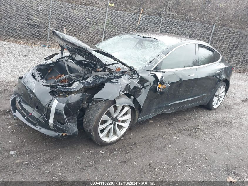 VIN 5YJ3E1EA2JF046910 2018 Tesla Model 3, Long Rang... no.2