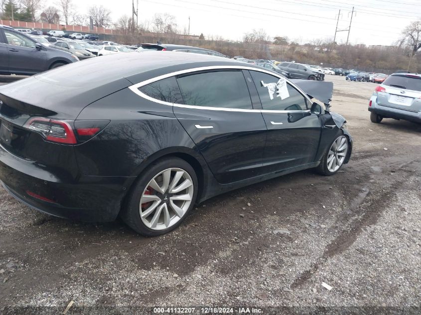 VIN 5YJ3E1EA2JF046910 2018 Tesla Model 3, Long Rang... no.4