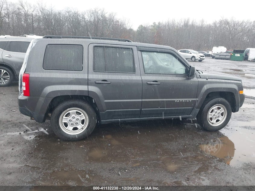 2016 JEEP PATRIOT SPORT - 1C4NJPBA1GD811827