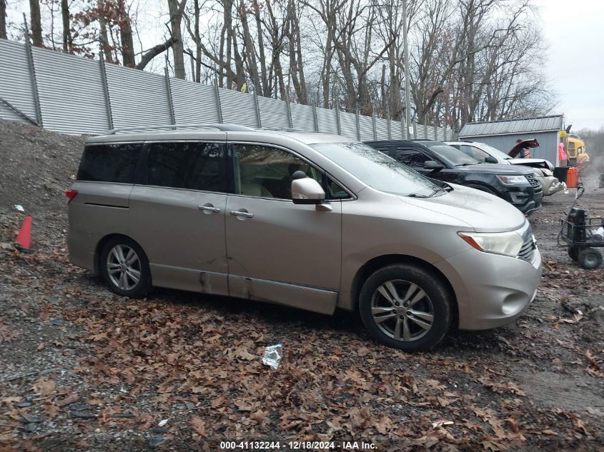 2012 Nissan Quest Sl VIN: JN8AE2KP6C9046822 Lot: 41132244