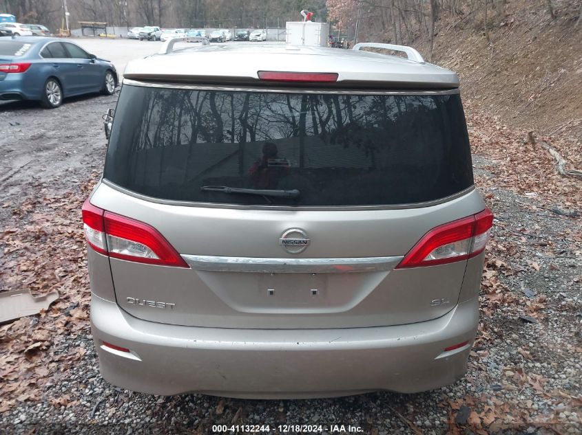 2012 Nissan Quest Sl VIN: JN8AE2KP6C9046822 Lot: 41132244