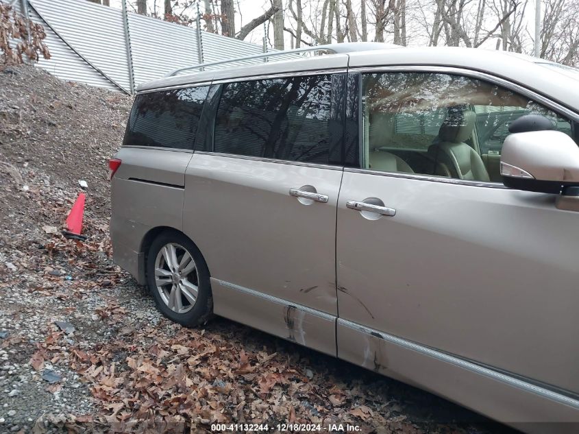 2012 Nissan Quest Sl VIN: JN8AE2KP6C9046822 Lot: 41132244