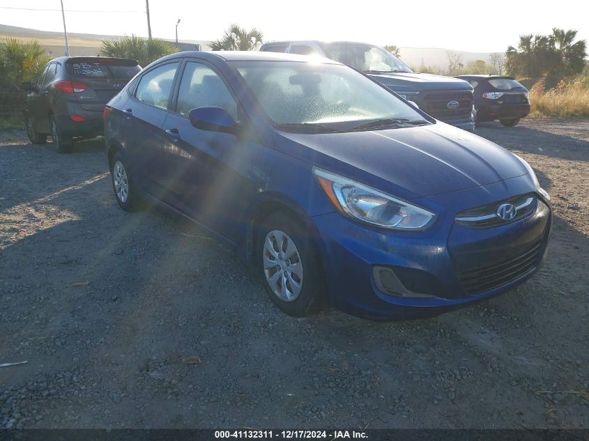 VIN KMHCT4AE3GU029433 2016 HYUNDAI ACCENT no.1