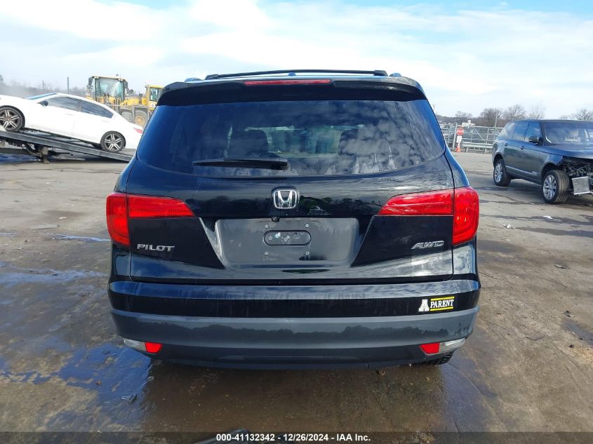 VIN 5FNYF6H52HB033874 2017 Honda Pilot, Ex-L no.16