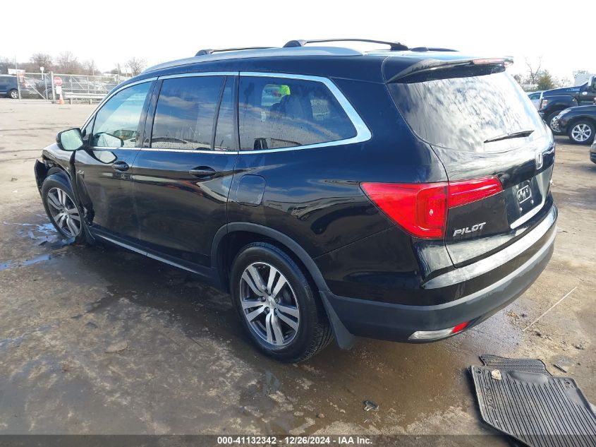 VIN 5FNYF6H52HB033874 2017 Honda Pilot, Ex-L no.3