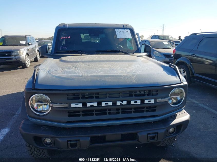 2024 Ford Bronco Black Diamond VIN: 1FMEE1BP2RLA06476 Lot: 41132351