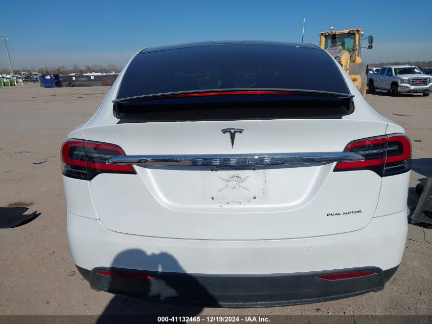 2020 Tesla Model X Long Range Dual Motor All-Wheel Drive/Long Range Plus Dual Motor All-Wheel Drive VIN: 5YJXCDE26LF231868 Lot: 41132465