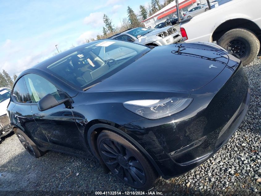 2022 Tesla Model Y Performance Dual Motor All-Wheel Drive VIN: 7SAYGDEF0NF406262 Lot: 41132514