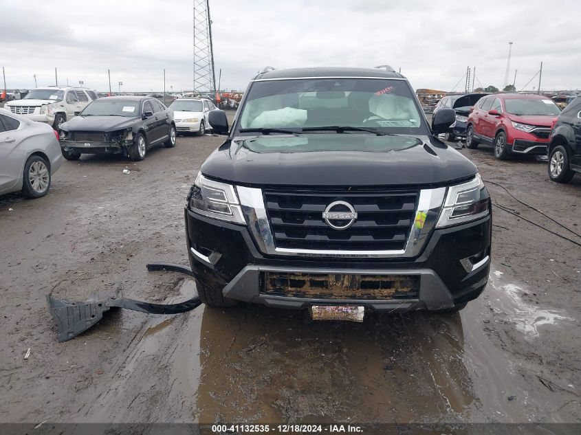 2021 Nissan Armada Sl 4Wd VIN: JN8AY2BBXM9794681 Lot: 41132535