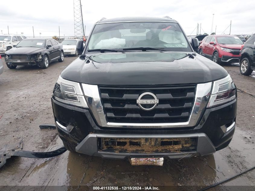 2021 Nissan Armada Sl 4Wd VIN: JN8AY2BBXM9794681 Lot: 41132535