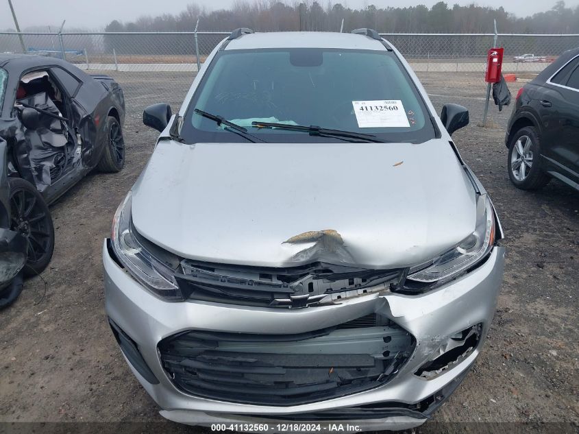 2018 Chevrolet Trax Lt VIN: 3GNCJLSB1JL266021 Lot: 41132560