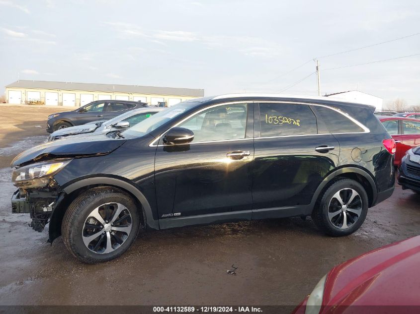 VIN 5XYPHDA54GG124012 2016 KIA Sorento, 3.3L Ex no.14