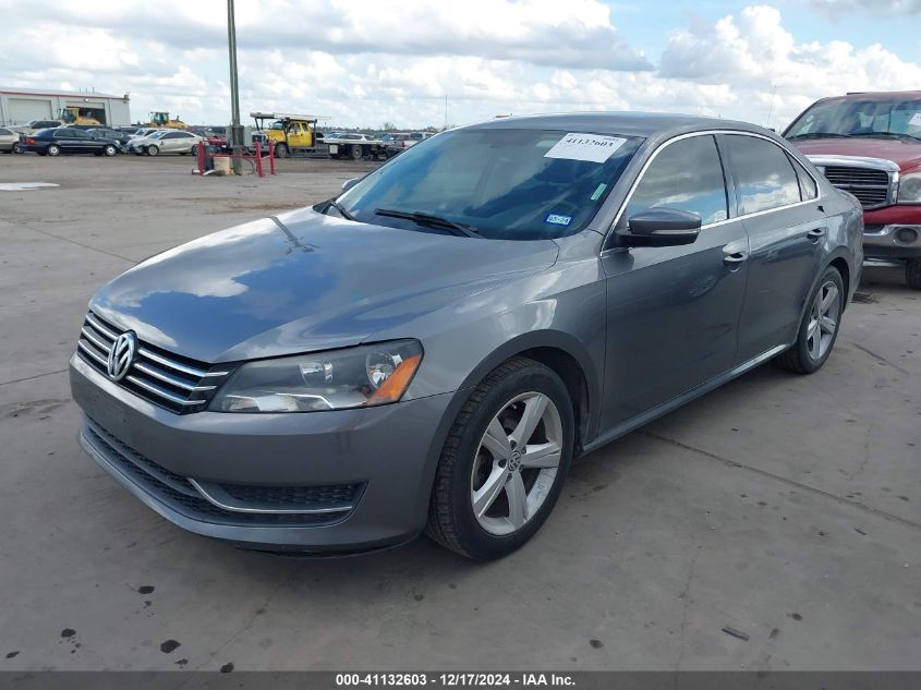 VIN 1VWBS7A37EC115850 2014 Volkswagen Passat, 1.8T Se no.2