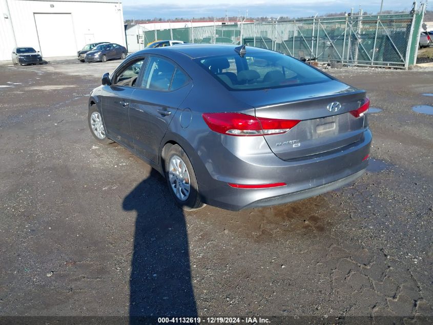 2018 HYUNDAI ELANTRA SE - 5NPD74LF5JH397035