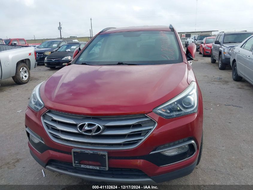 VIN 5XYZU3LB6HG464491 2017 Hyundai Santa Fe, Sport... no.12