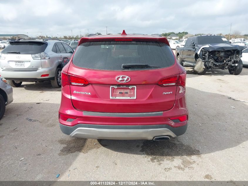 VIN 5XYZU3LB6HG464491 2017 Hyundai Santa Fe, Sport... no.16