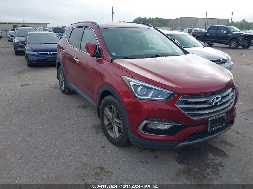 VIN 5XYZU3LB6HG464491 2017 Hyundai Santa Fe, Sport... no.1