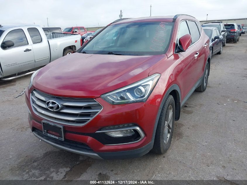 VIN 5XYZU3LB6HG464491 2017 Hyundai Santa Fe, Sport... no.2