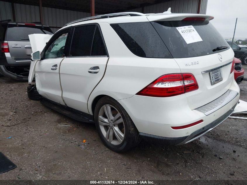 VIN 4JGDA5JBXDA216896 2013 MERCEDES-BENZ ML 350 no.3