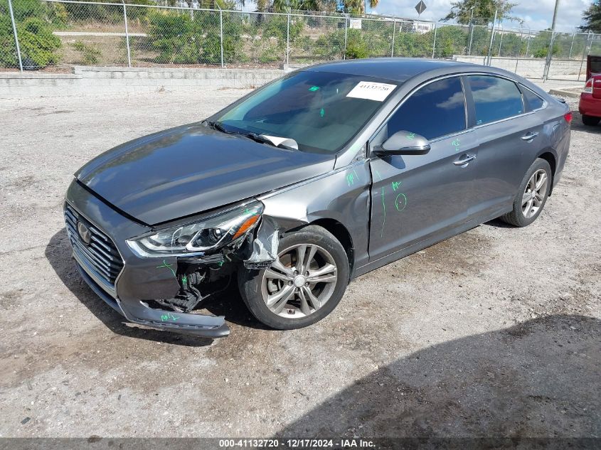 VIN 5NPE34AF6JH669787 2018 Hyundai Sonata, Sel no.2