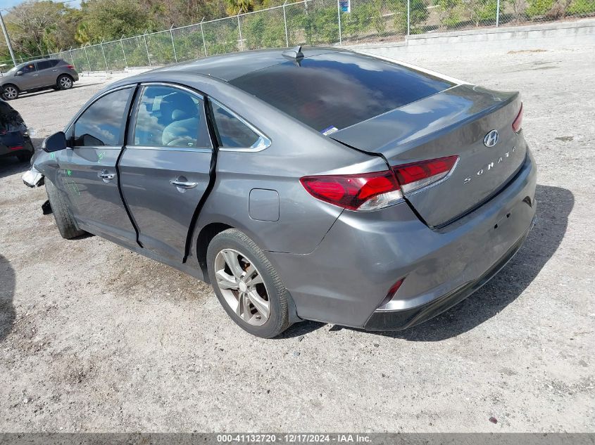 VIN 5NPE34AF6JH669787 2018 Hyundai Sonata, Sel no.3