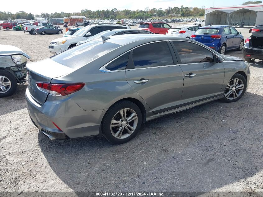 VIN 5NPE34AF6JH669787 2018 Hyundai Sonata, Sel no.4