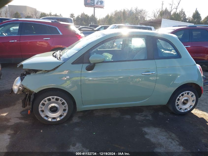 2012 Fiat 500 Pop VIN: 3C3CFFAR2CT303661 Lot: 41132734