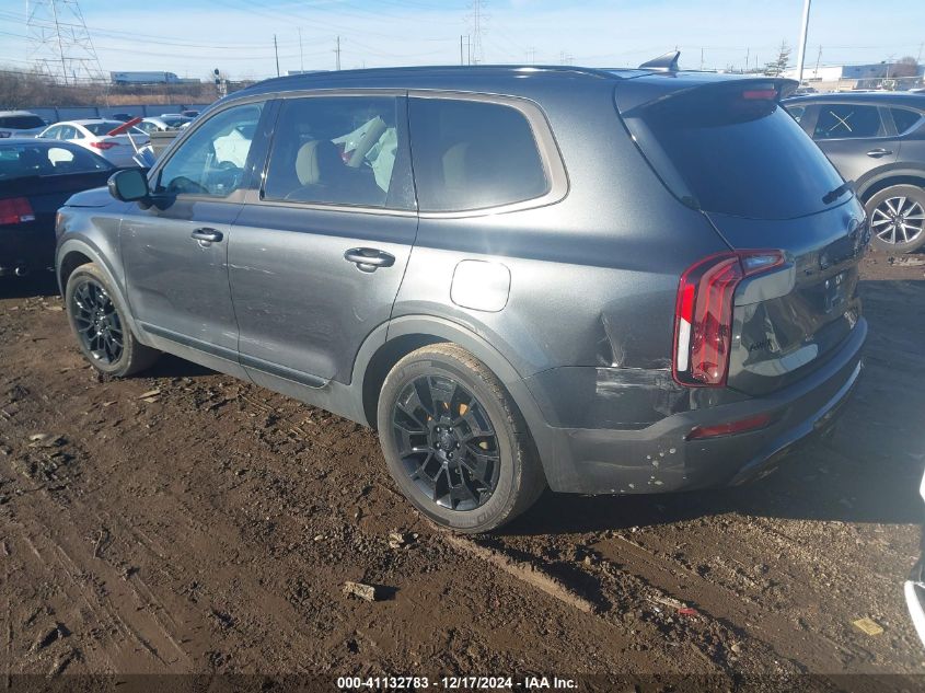 VIN 5XYP3DHC5MG189630 2021 KIA TELLURIDE no.3