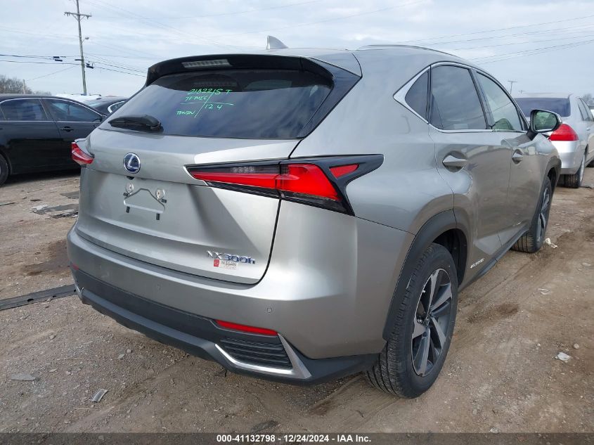 VIN JTJGJRDZ9M2152424 2021 Lexus NX, 300H no.4