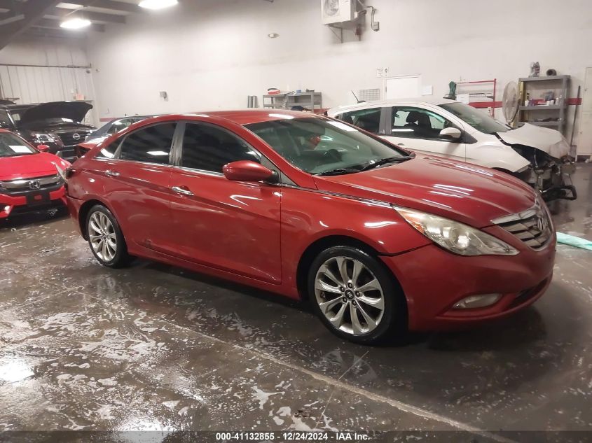 VIN 5NPEC4ACXDH683055 2013 Hyundai Sonata, SE no.1