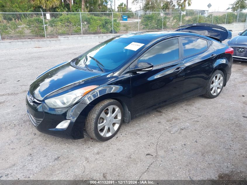 VIN 5NPDH4AE2DH191232 2013 Hyundai Elantra, Limited no.2