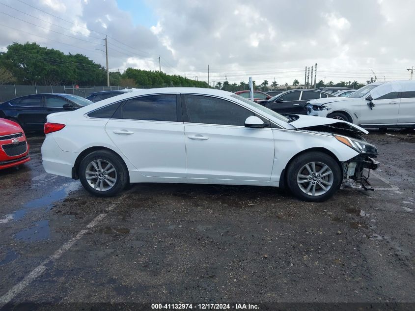 VIN 5NPE24AF2GH310710 2016 Hyundai Sonata, SE no.14