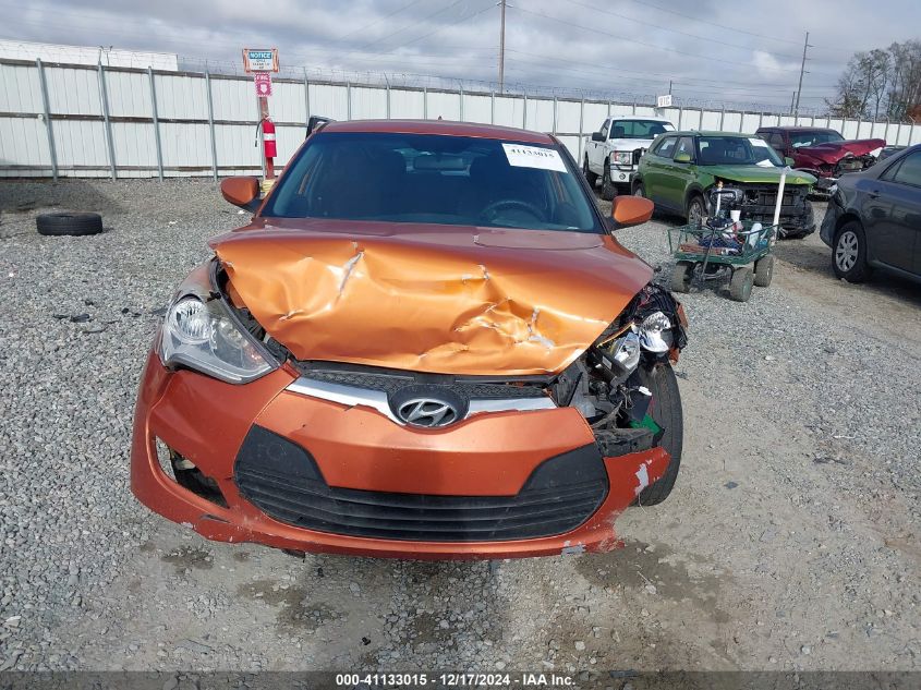 2016 Hyundai Veloster VIN: KMHTC6AD5GU282398 Lot: 41133015