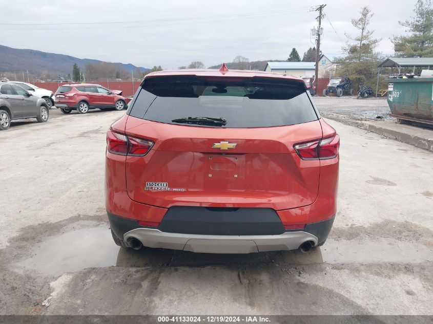 2021 Chevrolet Blazer Awd 2Lt VIN: 3GNKBHR4XMS567457 Lot: 41133024