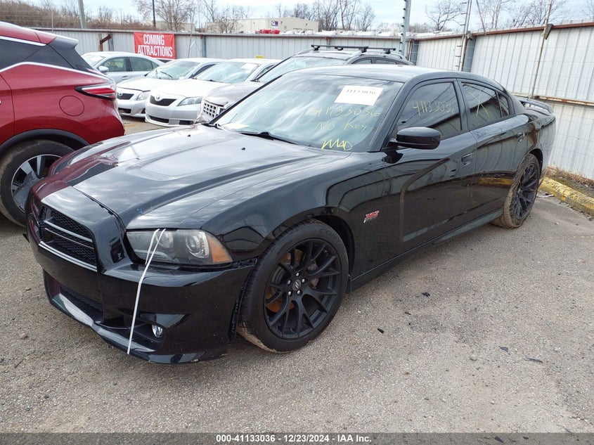 Vin: 2c3cdxgj3dh550226, lot: 41623215, dodge charger srt8 super bee 20132