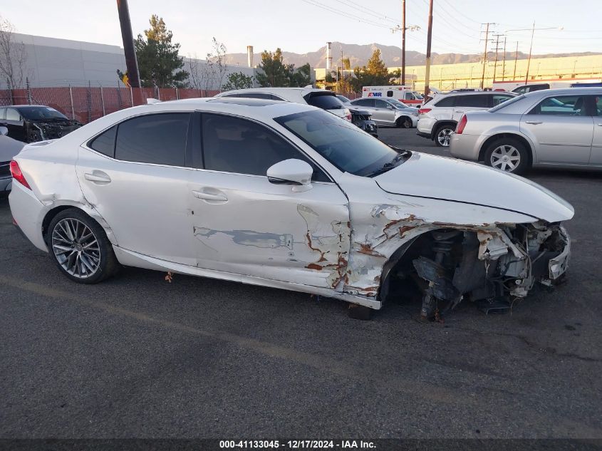 2014 LEXUS IS 250 VIN: JTHBF1D23E5003444