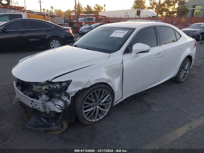 2014 LEXUS IS 250 VIN: JTHBF1D23E5003444