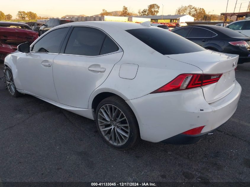 VIN JTHBF1D23E5003444 2014 LEXUS IS 250 no.3