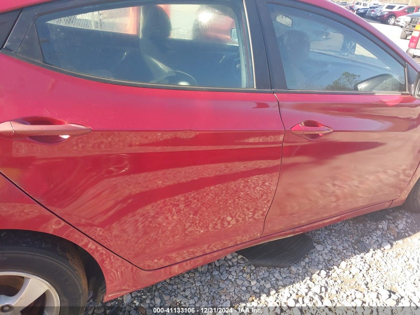 2014 HYUNDAI ELANTRA VIN: KMHDH4AE1EU170956