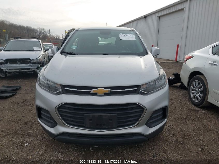 2018 Chevrolet Trax Ls VIN: 3GNCJKSB7JL376145 Lot: 41133165