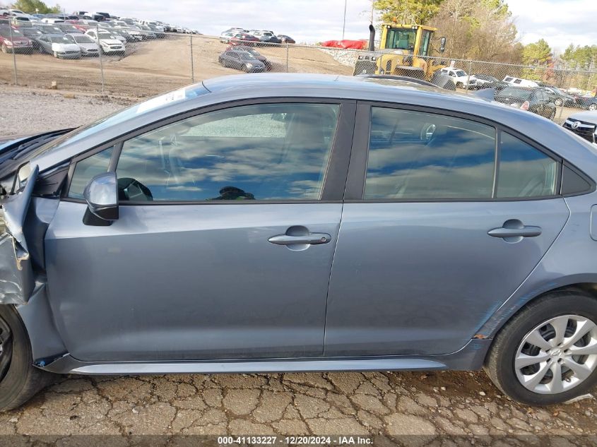 2021 Toyota Corolla Le VIN: 5YFEPMAE4MP249660 Lot: 41133227