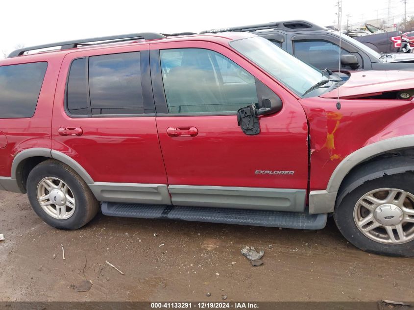 2002 Ford Explorer Xlt VIN: 1FMZU73K02UD22484 Lot: 41133291