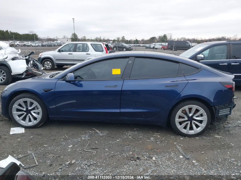 2023 Tesla Model 3 Rear-Wheel Drive VIN: 5YJ3E1EA7PF446874 Lot: 41133303