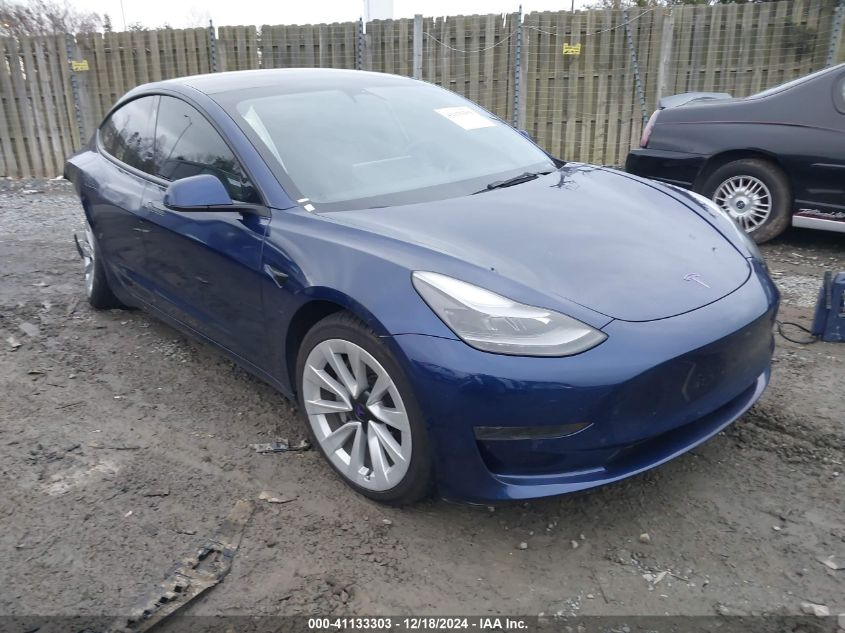 2023 TESLA MODEL 3 REAR-WHEEL DRIVE - 5YJ3E1EA7PF446874