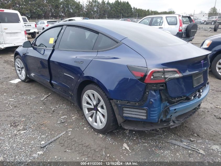 2023 Tesla Model 3 Rear-Wheel Drive VIN: 5YJ3E1EA7PF446874 Lot: 41133303