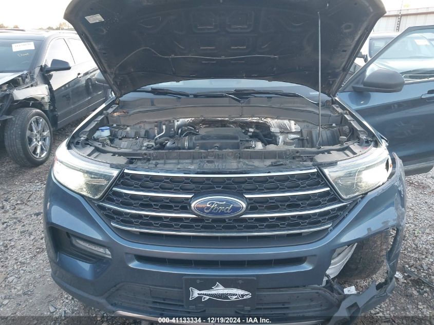 2020 Ford Explorer Xlt VIN: 1FMSK7DH6LGA10731 Lot: 41133334