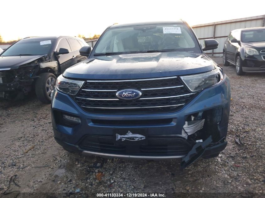 2020 Ford Explorer Xlt VIN: 1FMSK7DH6LGA10731 Lot: 41133334