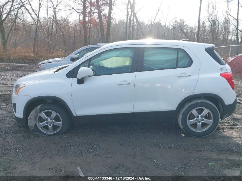 2016 Chevrolet Trax 1Ls VIN: 3GNCJNSB9GL268846 Lot: 41133346